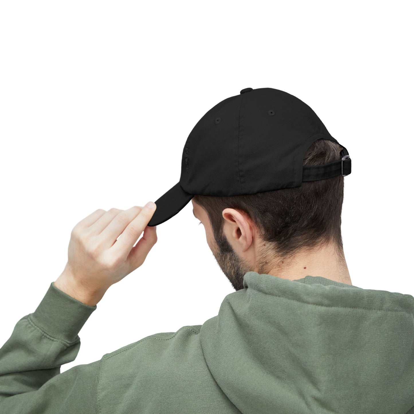 Unisex Distressed Cap with Loco Fox Design - Trendy Hat for Casual Outings