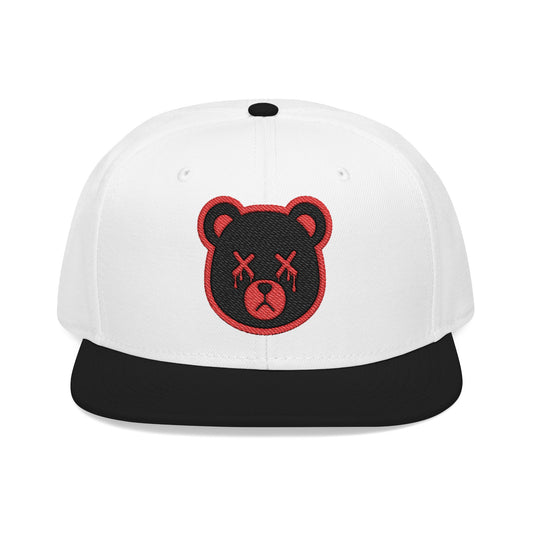 "Wicked Way" Deady Bear Embroidered Snapback Cap