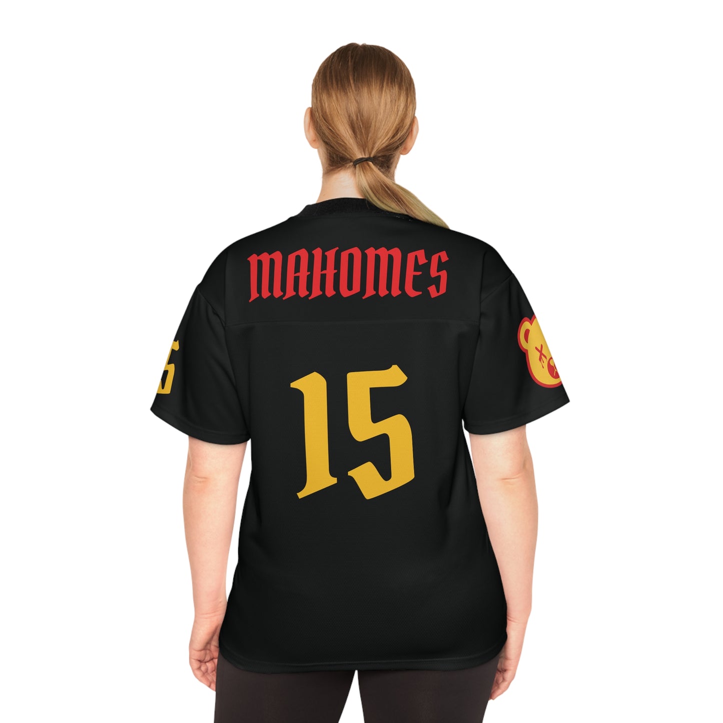 "Wicked Way" #15 Mahomes Deady Bears Football Jersey