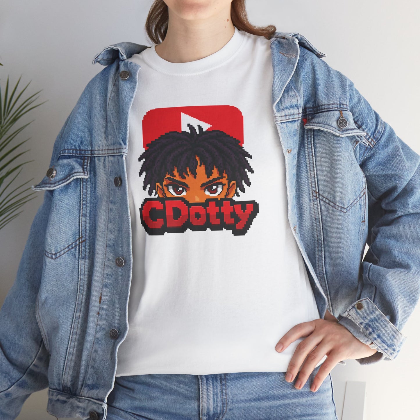 CDotty 64-Bit YouTube Unisex Heavy Cotton Tee