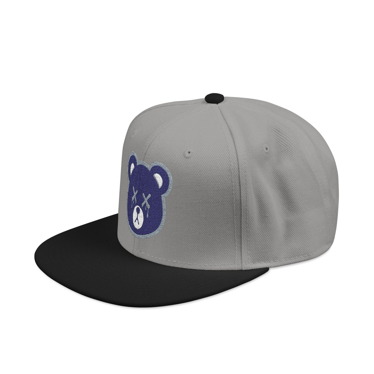 "Wicked Way" Deady Bears Navy Blue & Grey Logo Snapback