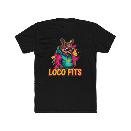 Loco Fits Colorful Armadillo Graphic Tee