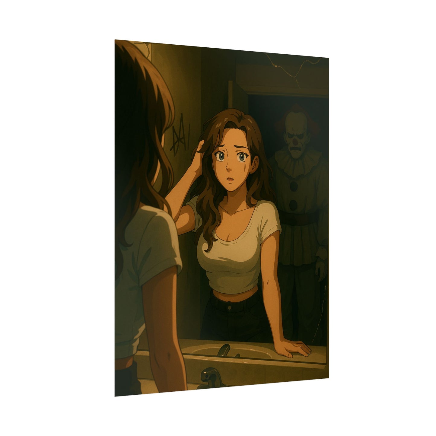 Loco Fits Anime Girls 'When IT comes' Poster