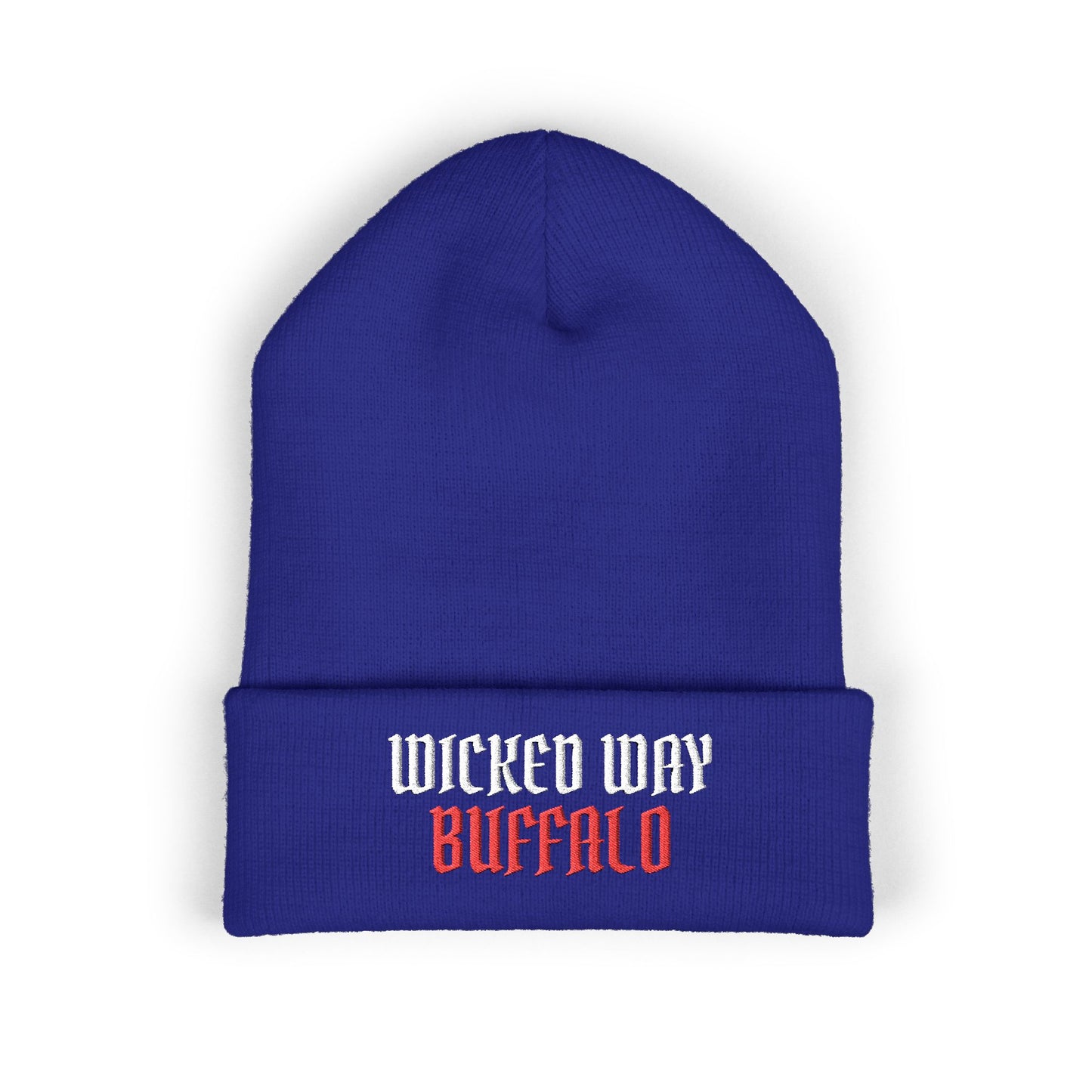 "Wicked Way" Buffalo Cuffed Beanie