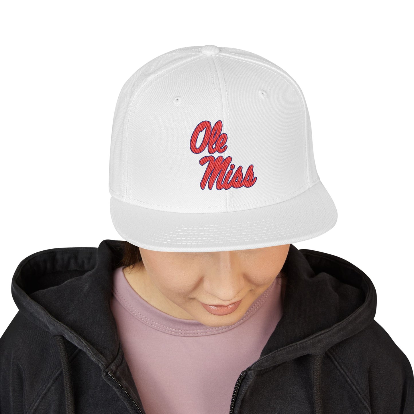 'Ole Miss Script' Logo Snapback