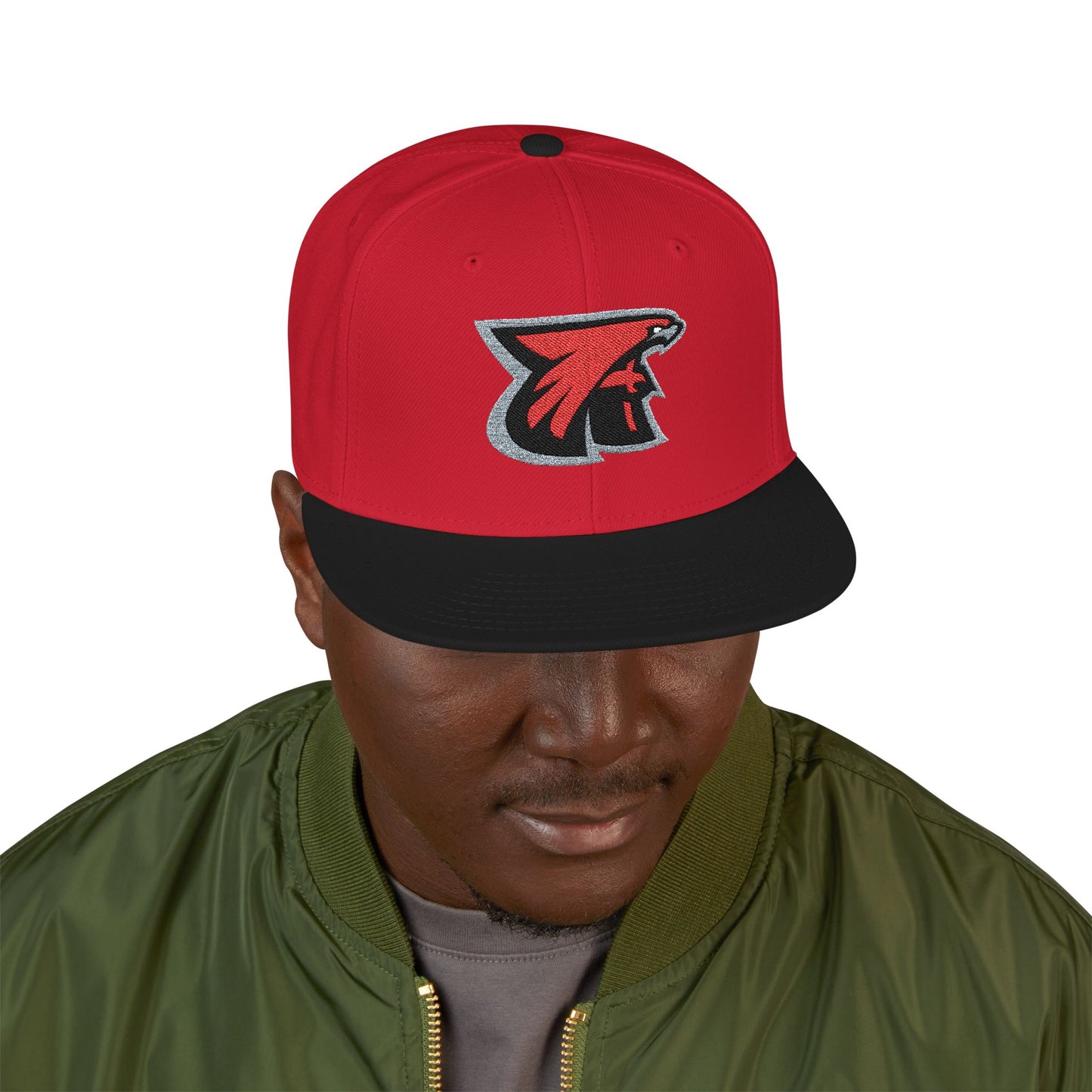 Loco Fits "NFL Atlanta Falcons Letter A Concept Logo" Snapback (Embroidery)