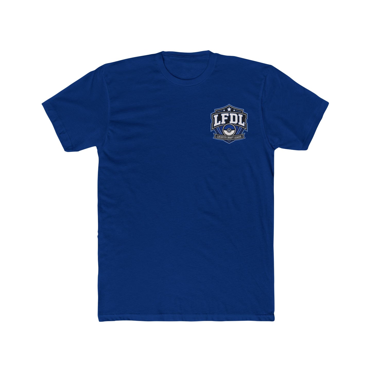 LocoFits Draft League Machesney Park Cotton Crew Tee