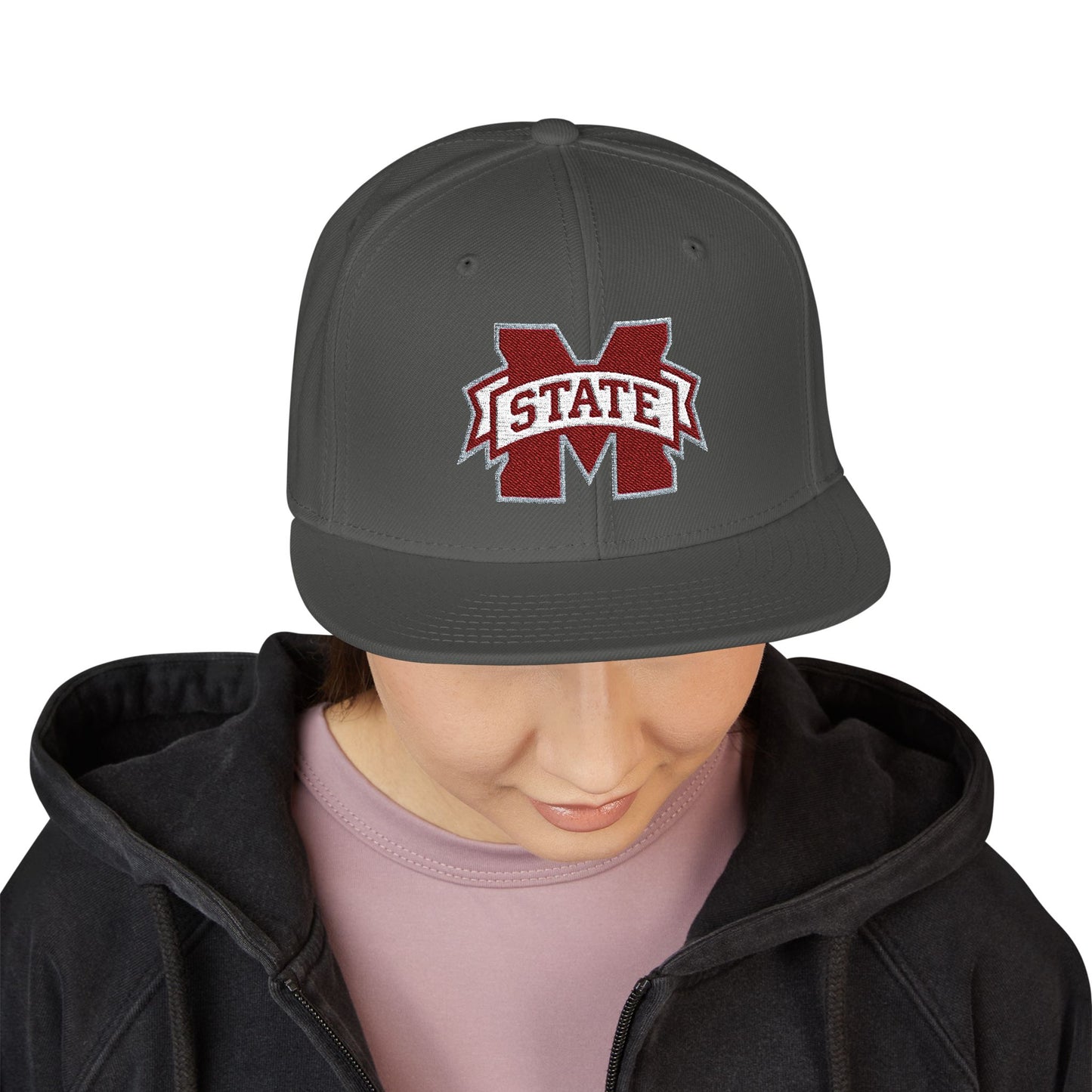 'Mississippi State M' Logo Snapback