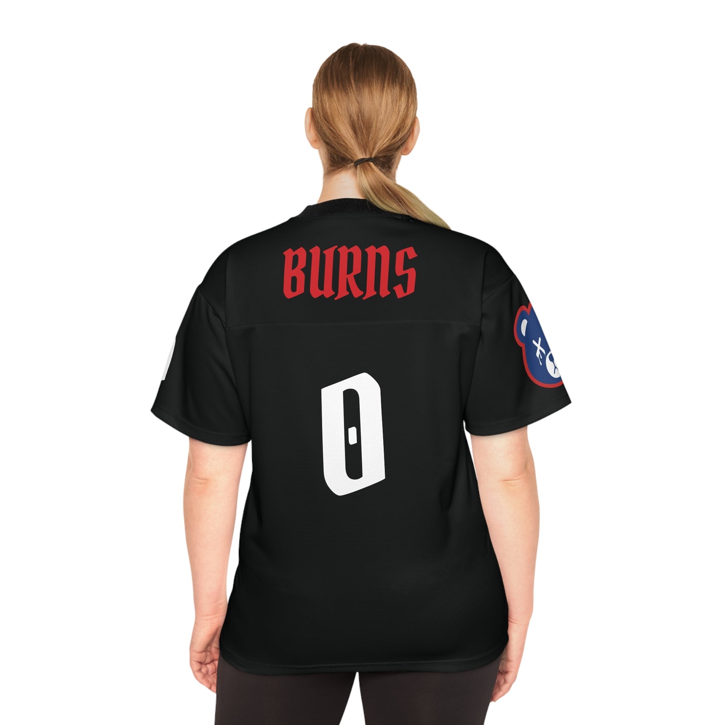 "Wicked Way" #0 Burns Deady Bears Football Jersey