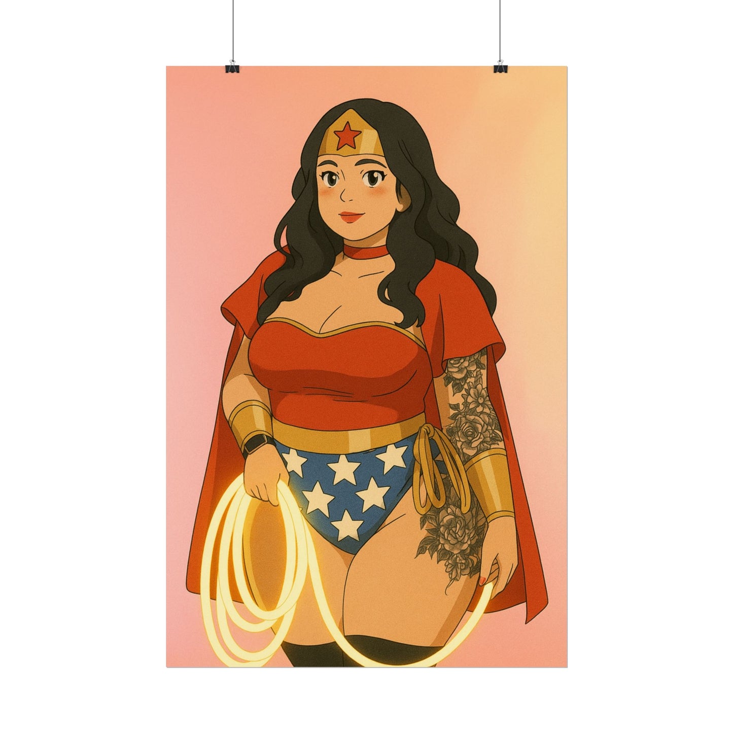 Loco Fits Anime Girls 'Lasso Of Truth' Poster