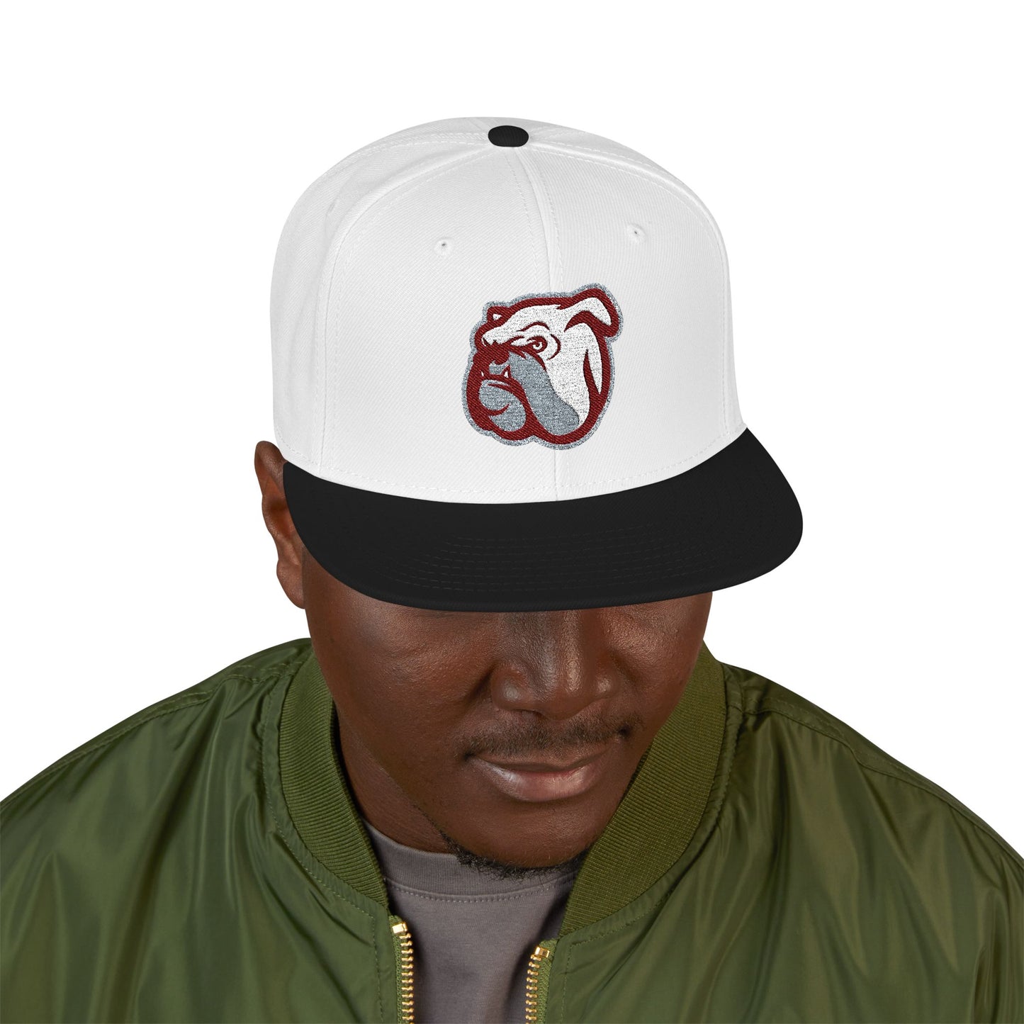 'Mississippi State Bulldog Head' Logo Snapback