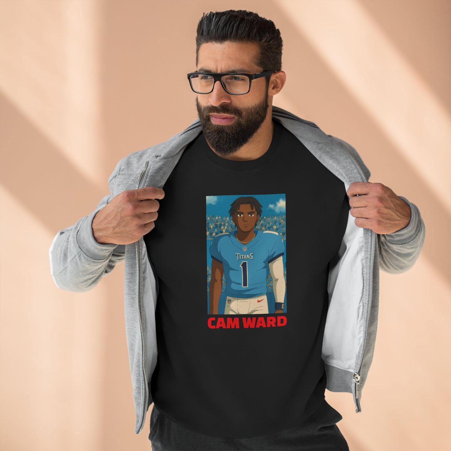 Anime Football 'Cam Ward' Crewneck Sweatshirt