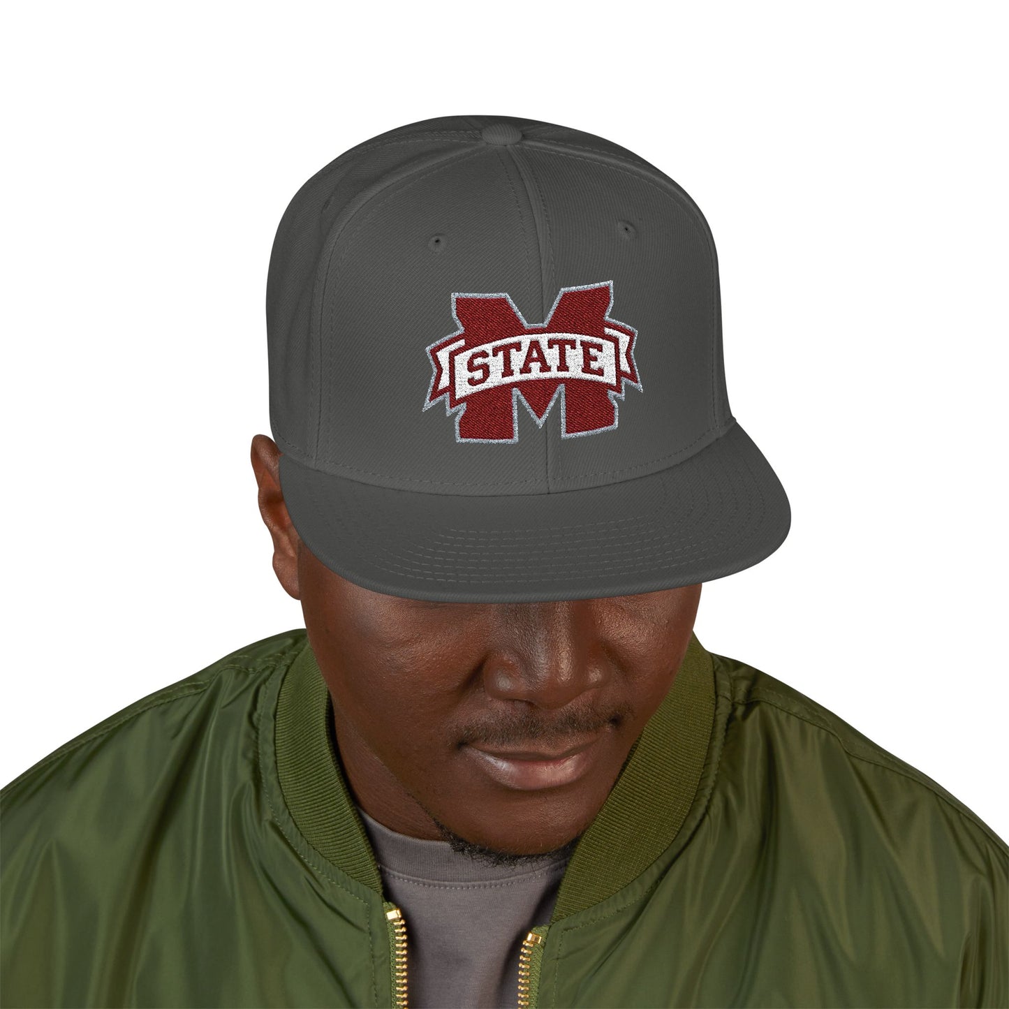 'Mississippi State M' Logo Snapback
