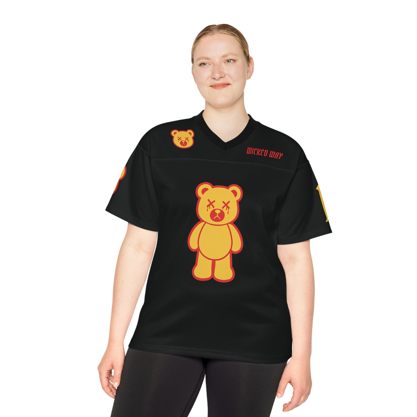 "Wicked Way" #15 Mahomes Deady Bears Football Jersey