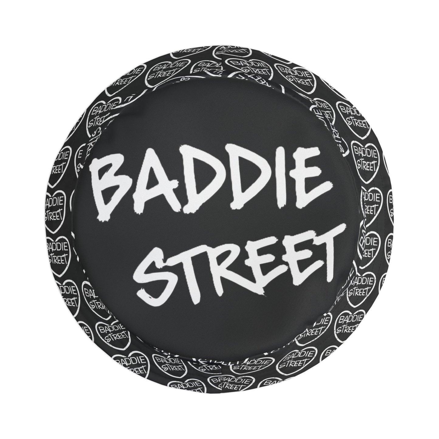 "Baddie Street" Full Heart V1/ Graffiti Script Bucket Hat
