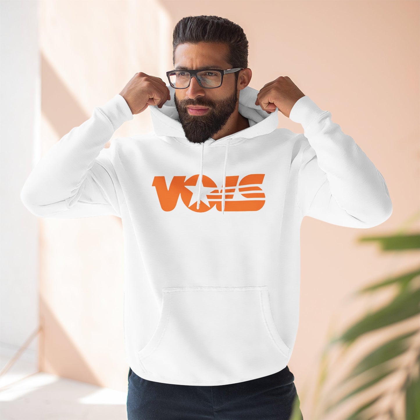 'Vols' Three-Panel Fleece Hoodie