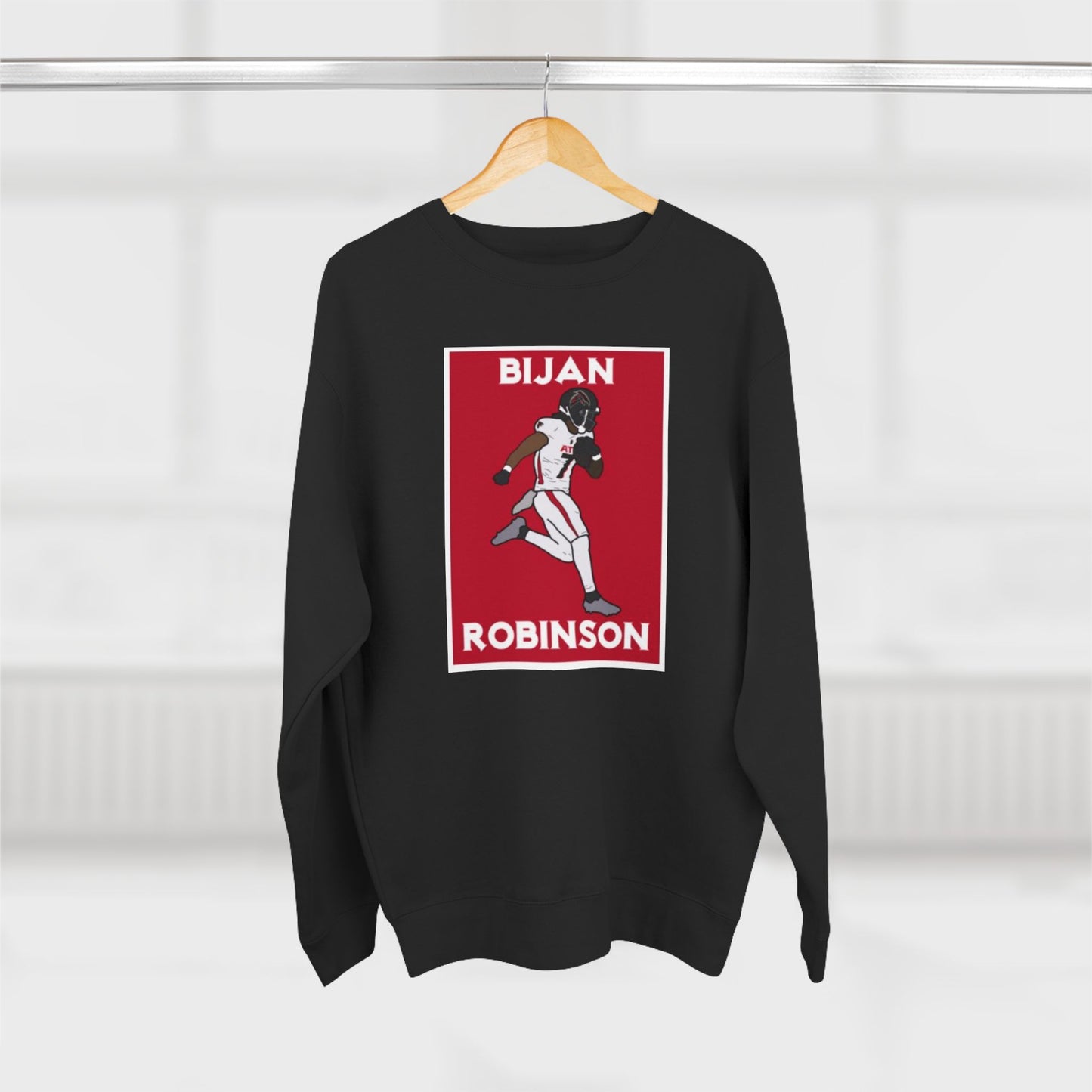 'Dirty Birds Bijan Robinson' Crewneck Sweatshirt