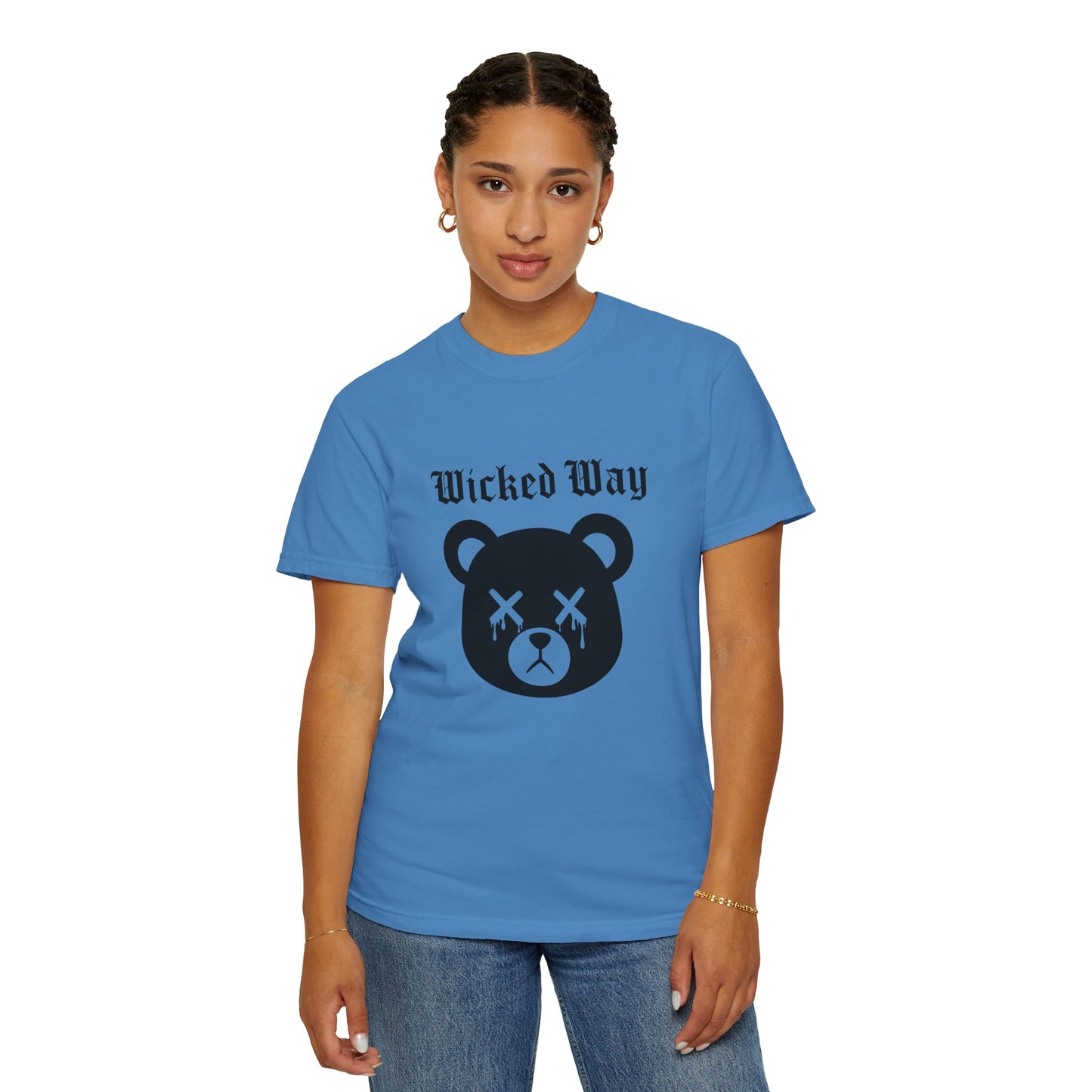"Wicked Way" Dead Bear Head T-Shirt (Multi Color Options)