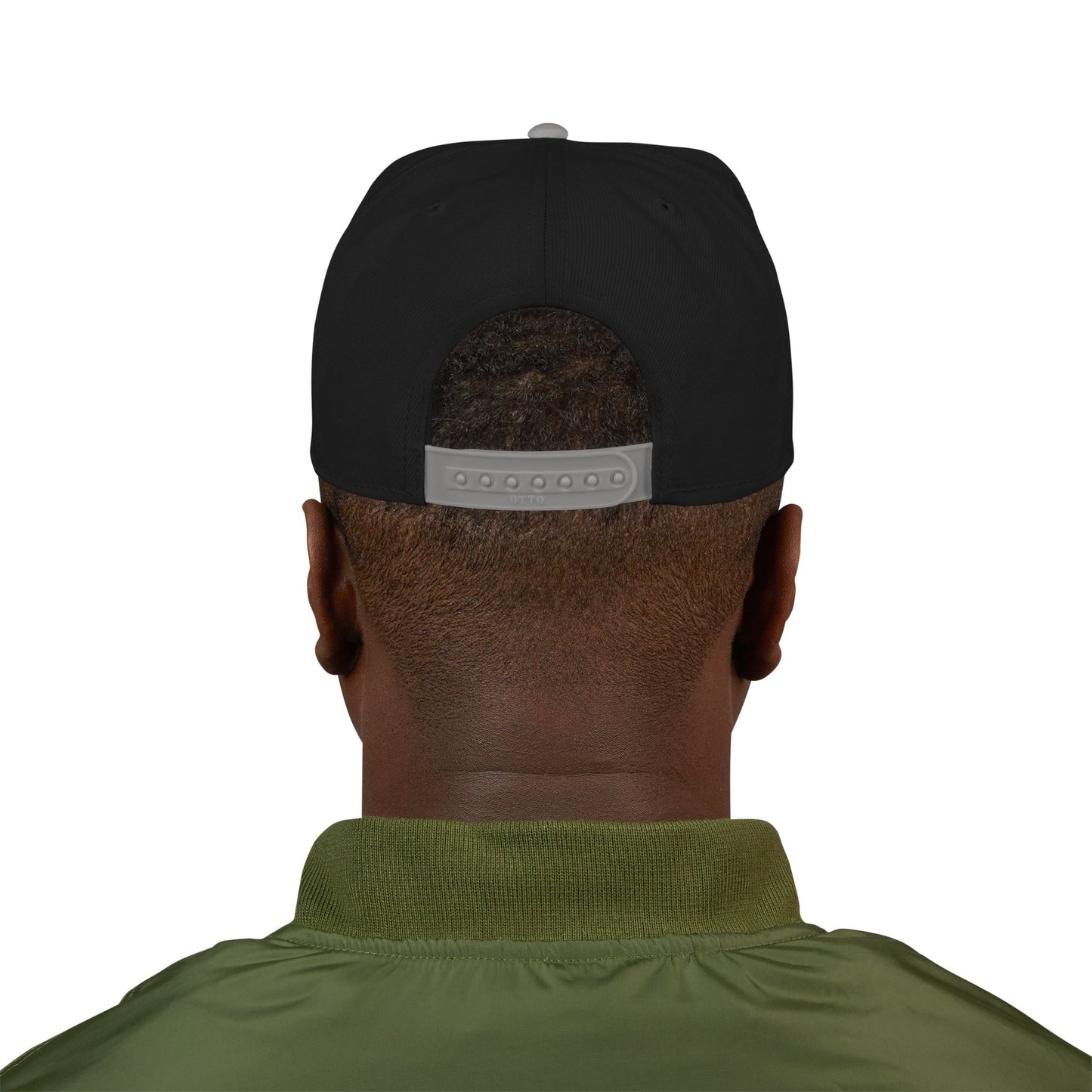 Jordan Barbershop Red Text Snapback
