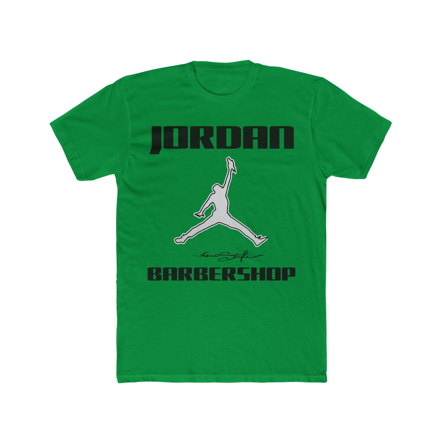 Jordan New Style Barbershop Cotton Crew T-Shirt