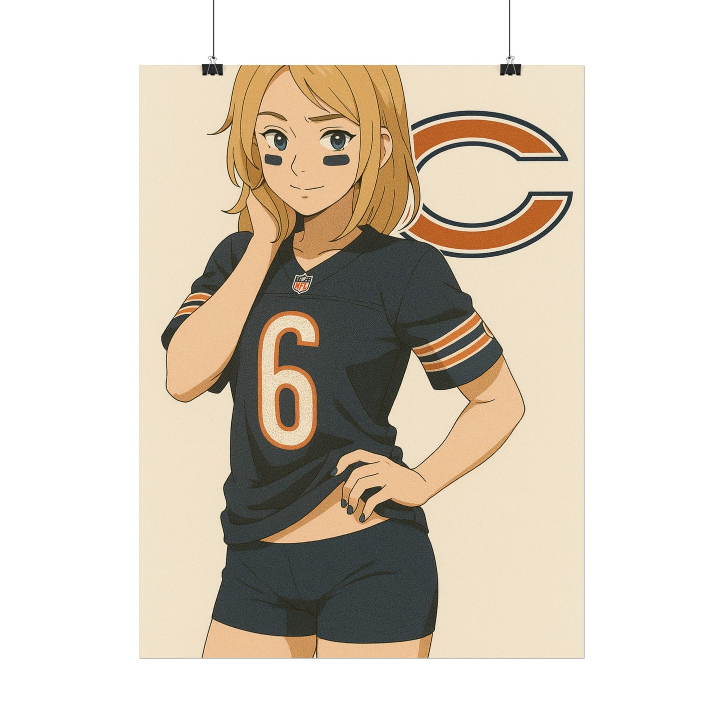 Loco Fits Anime Girls 'Bears Girl 4' Poster