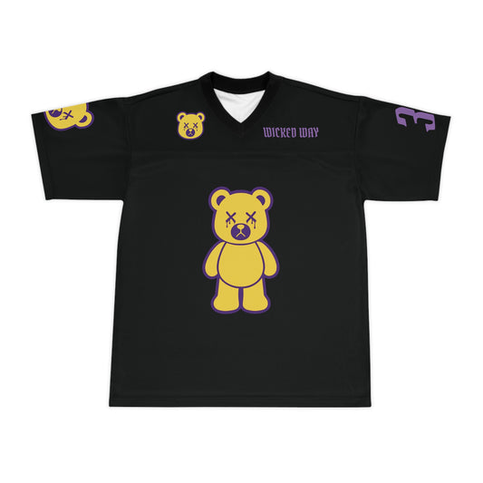"Wicked Way" #33 Jones Sr. Deady Bears Football Jersey