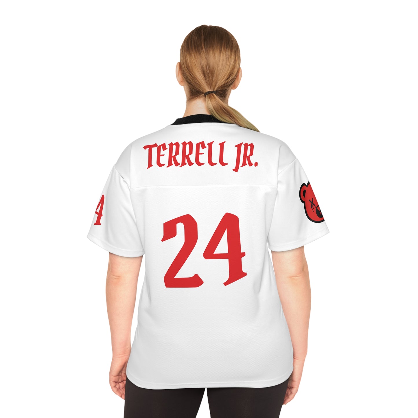 "Wicked Way" #24 Terrell Jr. Deady Bears Football Jersey