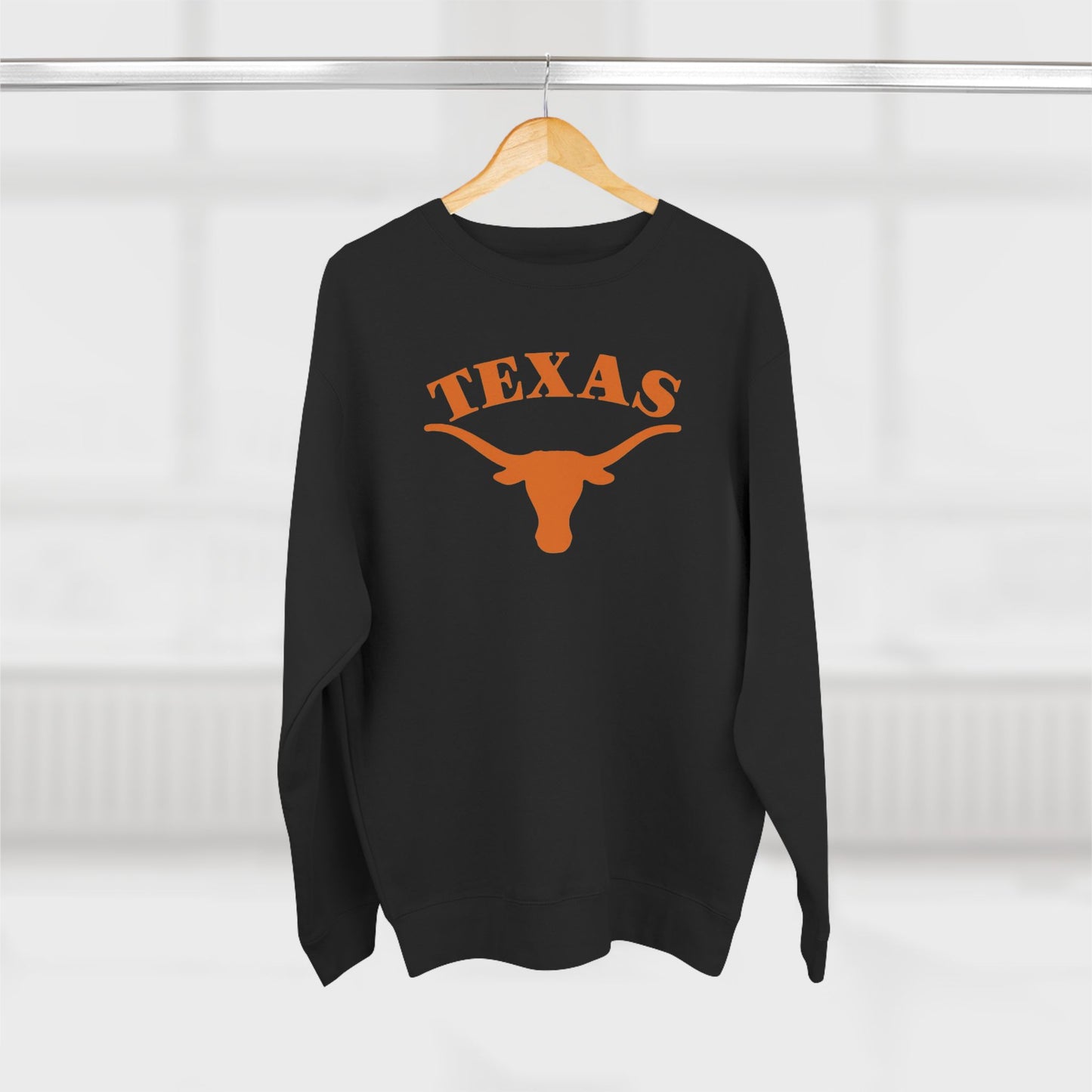 'Texas Longhorns' Cotton Crewneck Sweatshirt