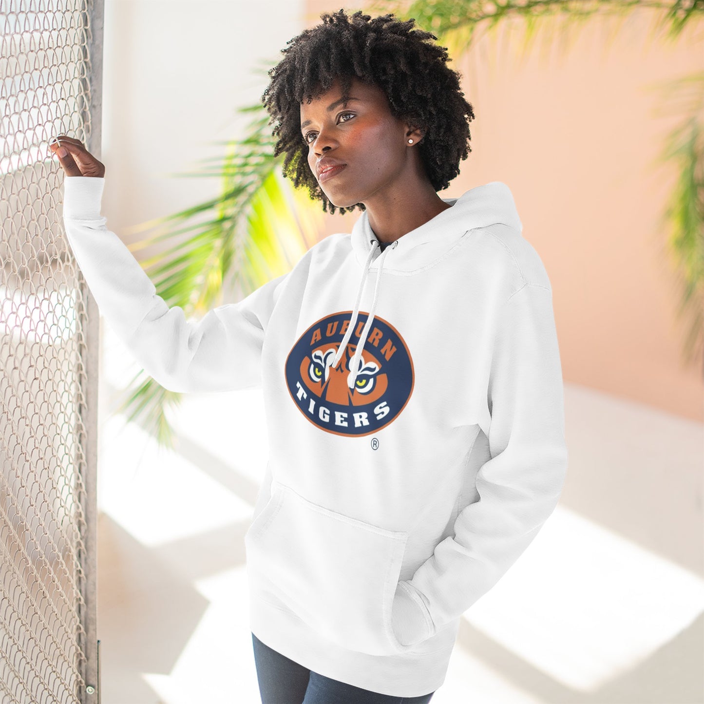 'Auburn Tigers Glare' Three-Panel Fleece Hoodie