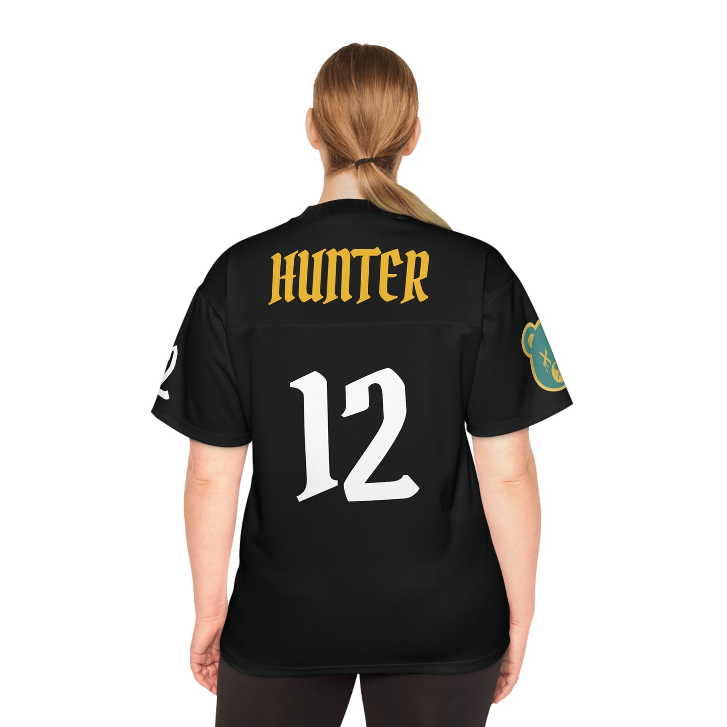 "Wicked Way" #12 Hunter Deady Bears Football Jersey