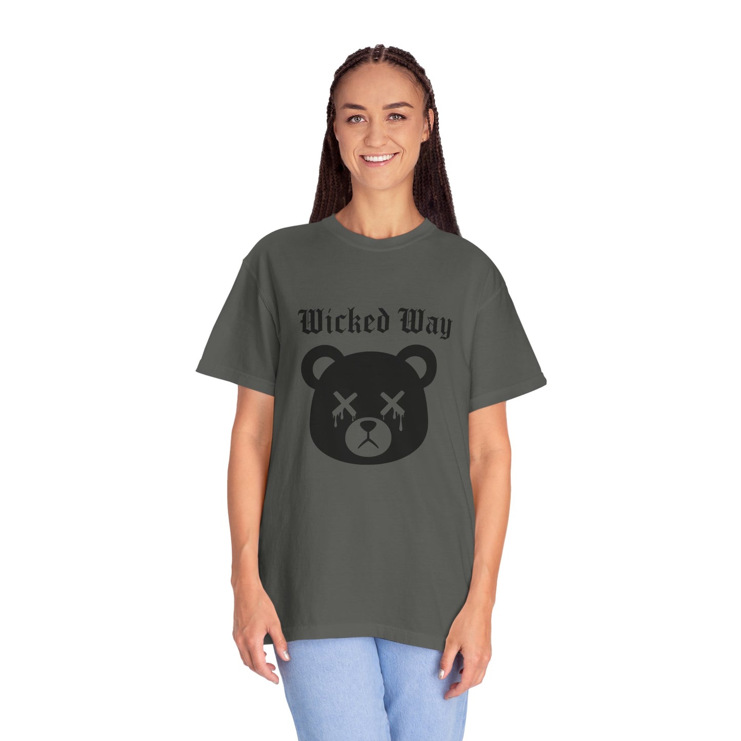"Wicked Way" Dead Bear Head T-Shirt (Multi Color Options)