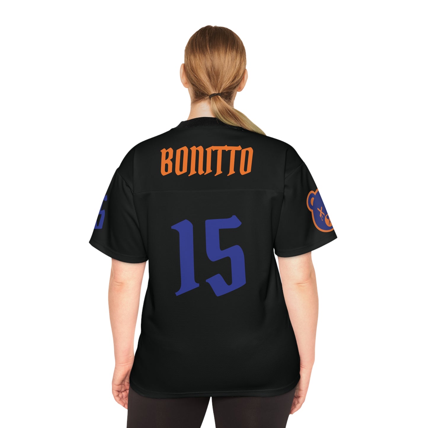 "Wicked Way" #15 Bonitto Deady Bears Football Jersey