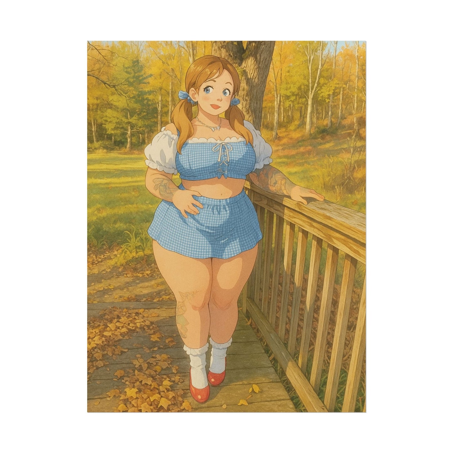 Loco Fits Anime Girls 'Not in Kansas Anymore' Poster