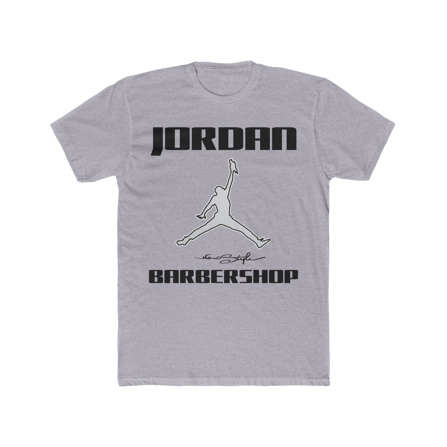 Jordan New Style Barbershop Cotton Crew T-Shirt