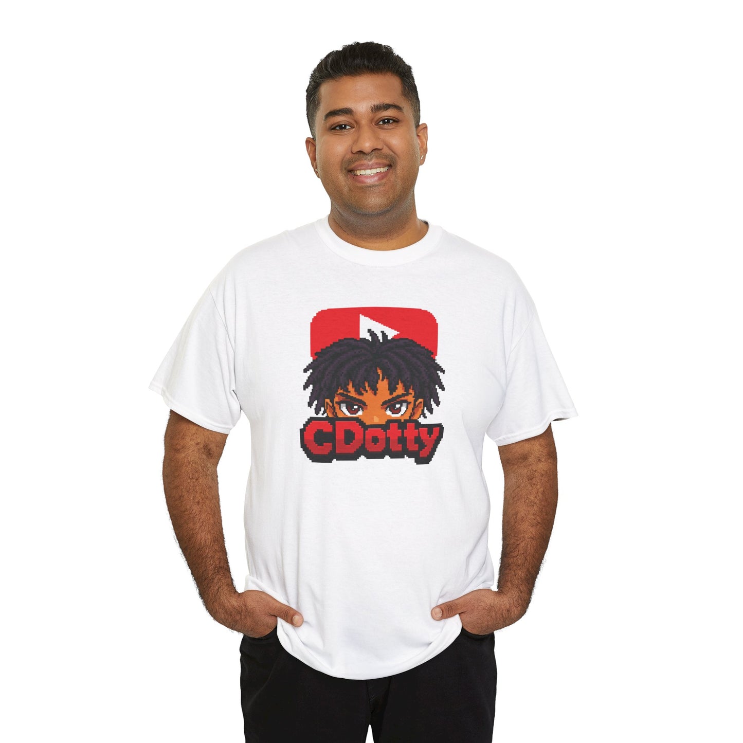 CDotty 64-Bit YouTube Unisex Heavy Cotton Tee
