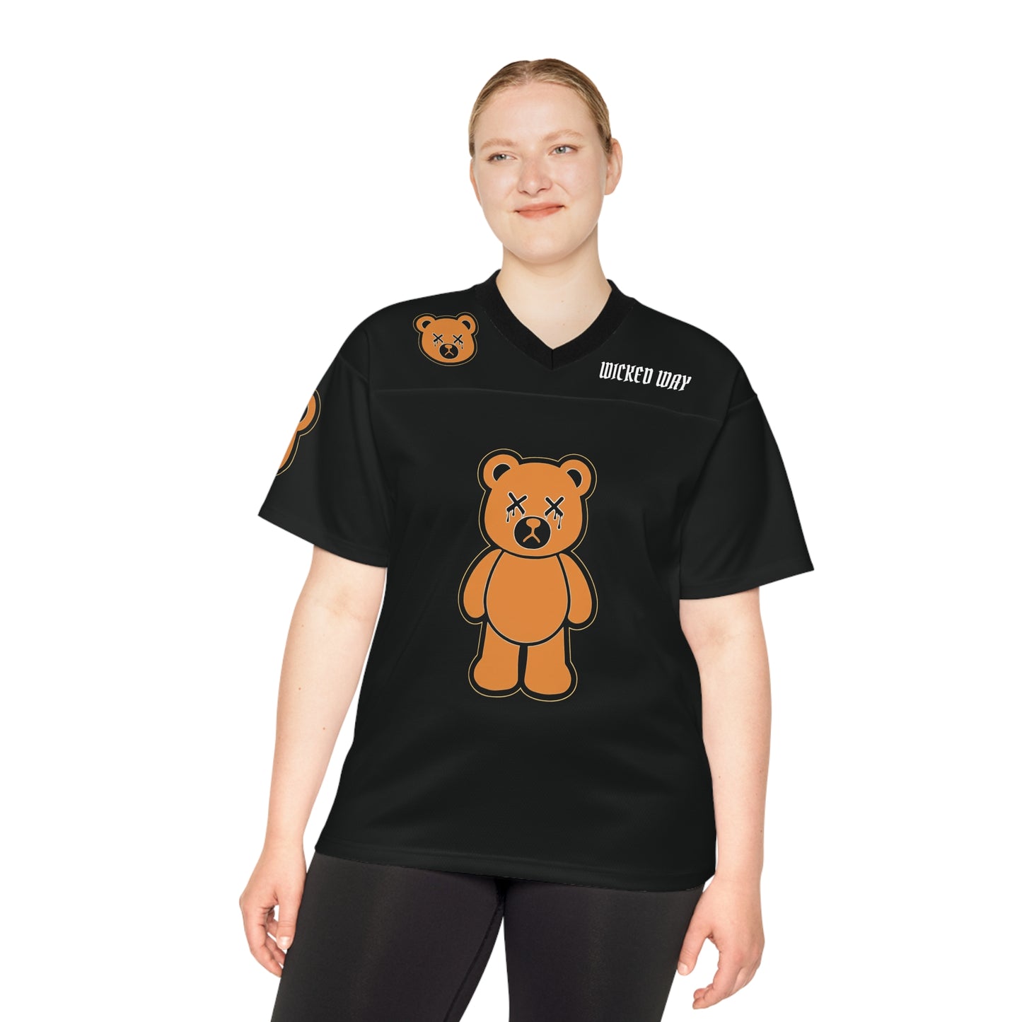 "Wicked Way" #1 Chase Deady Bears Football Jersey