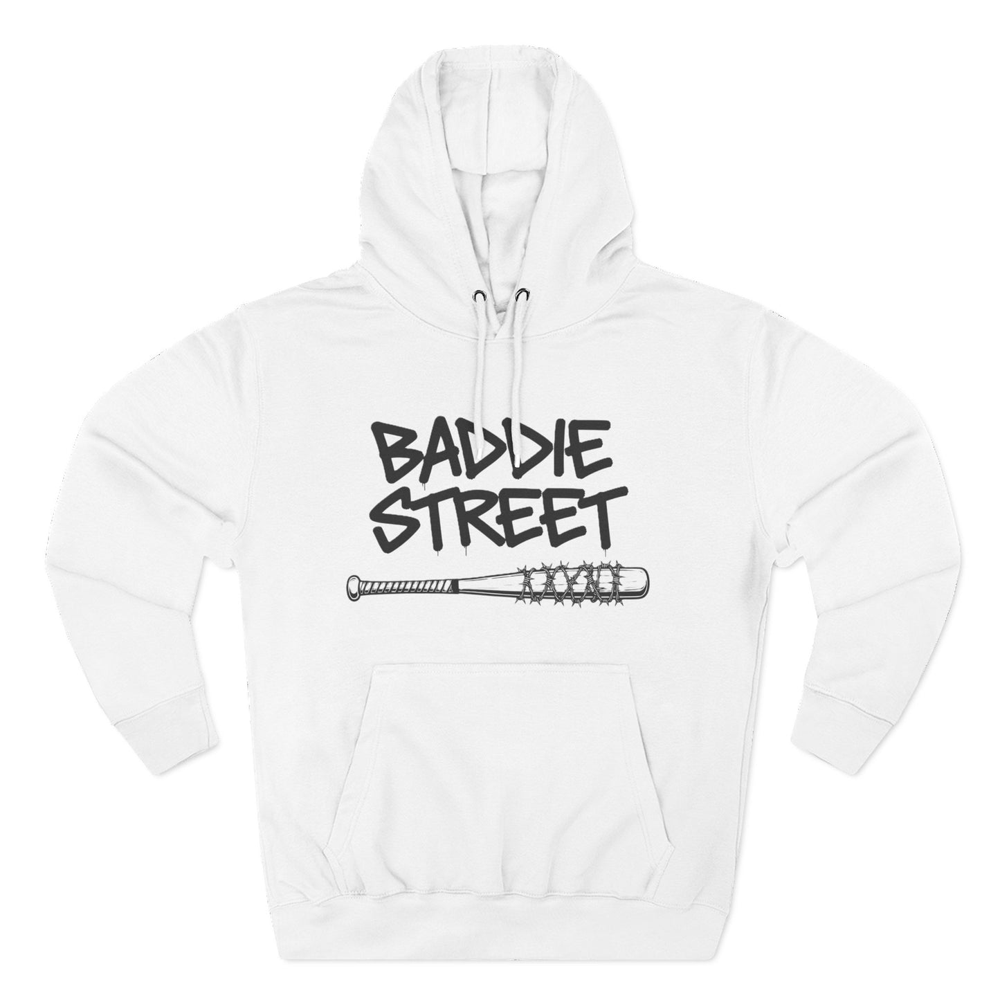 "Baddie Street" Baddie Bat V5 Fleece Hoodie
