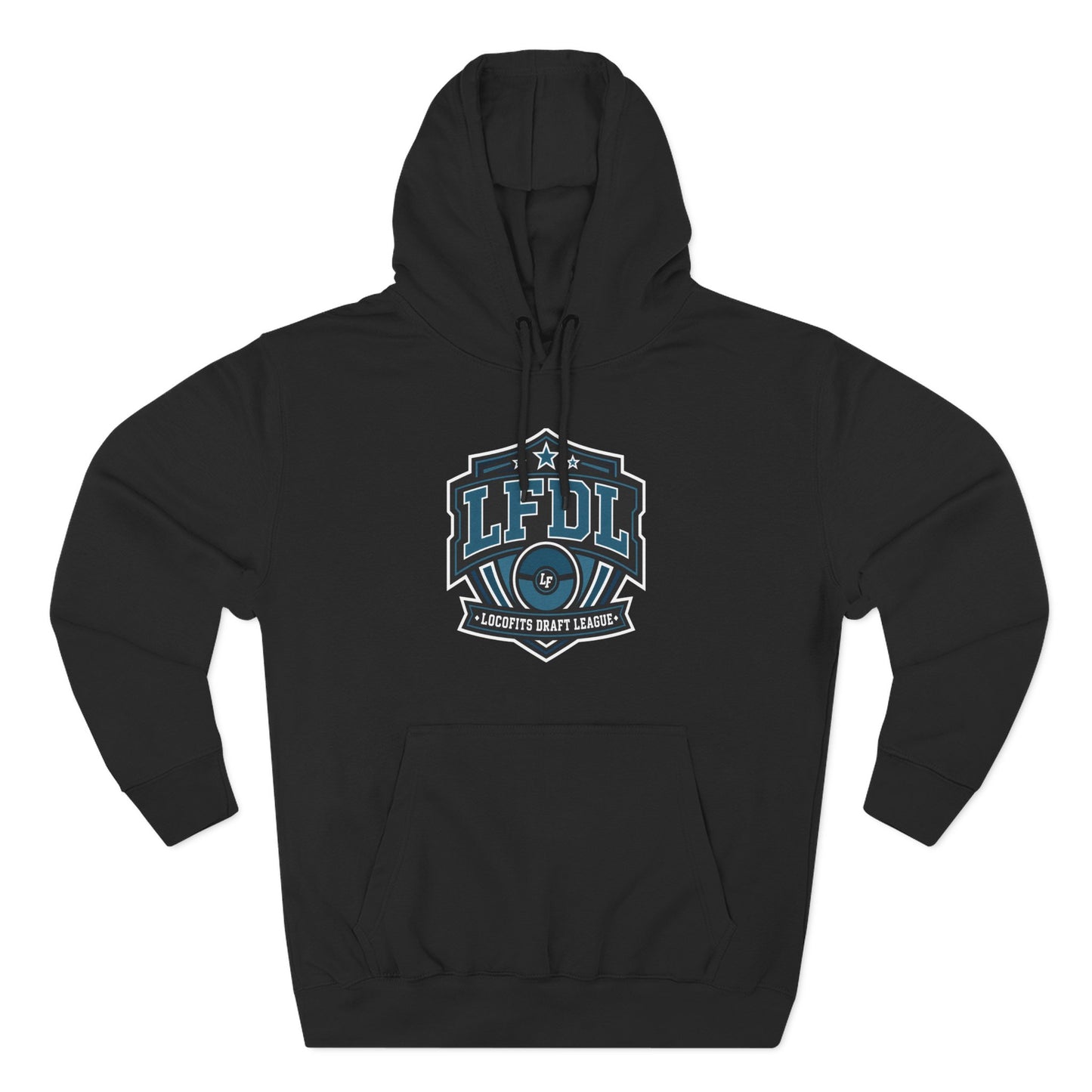 LocoFits Draft League Sleeping Three-Panel Fleece Hoodie