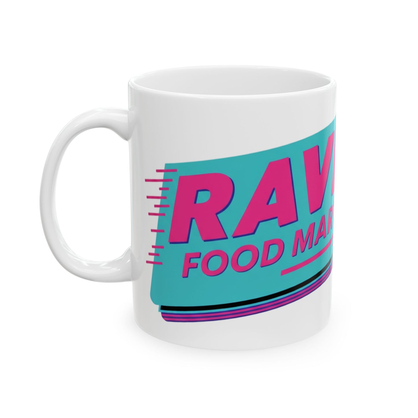 Small Ravi Food Mart Ceramic Mug