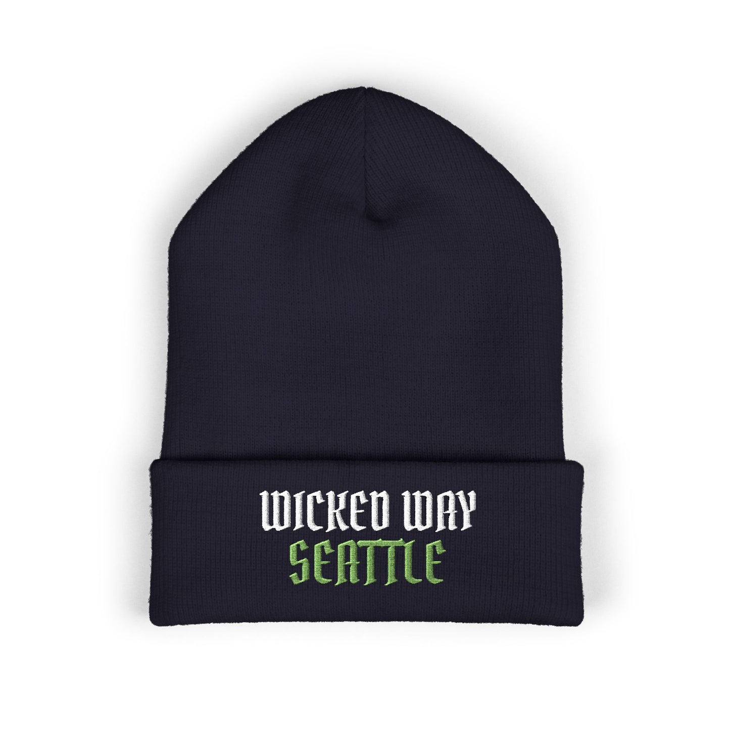"Wicked Way" Seattle Cuffed Beanie