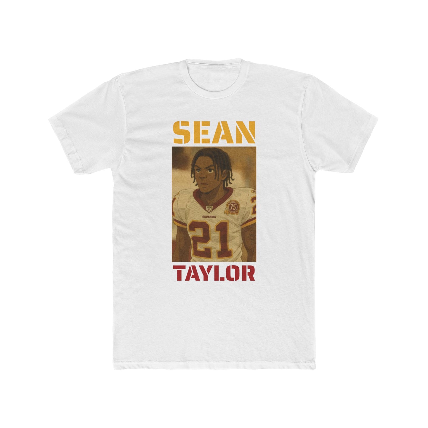 Anime Football 'Sean Taylor' Cotton Crew Tee