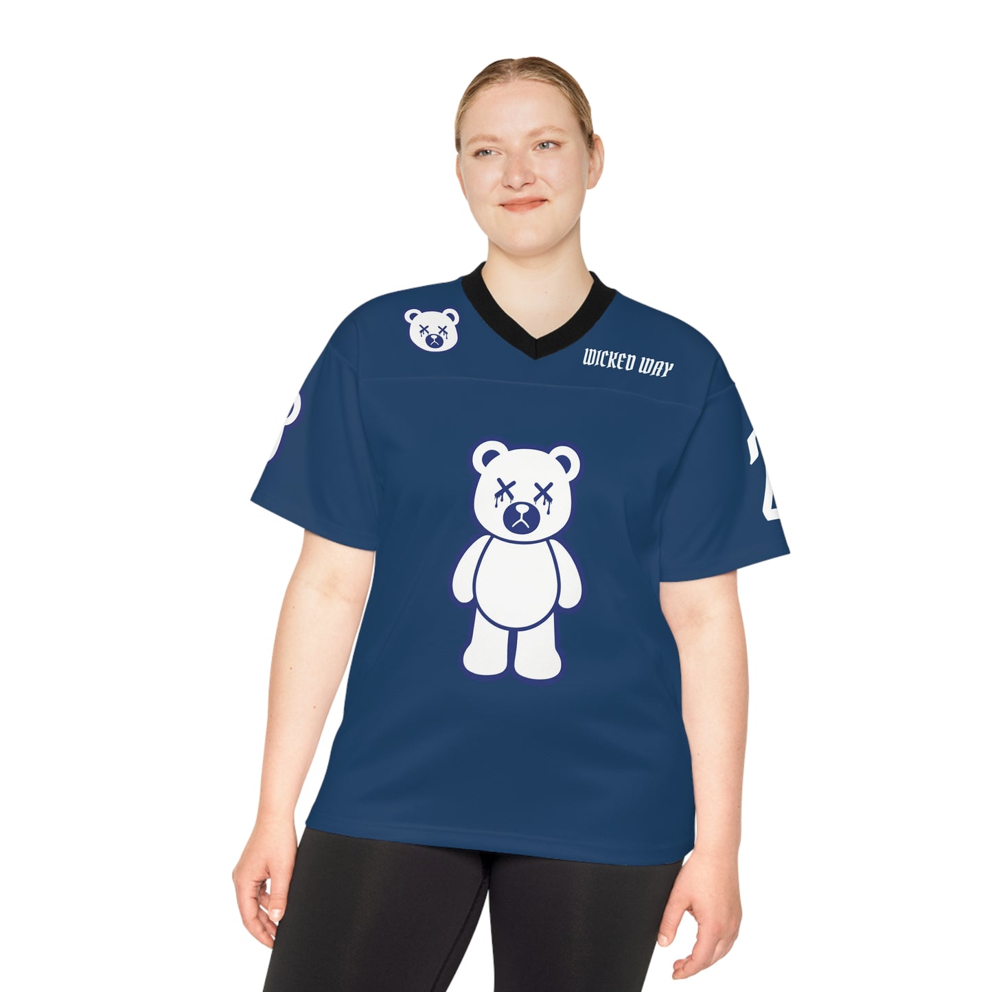 "Wicked Way" #28 Taylor Deady Bears Football Jersey