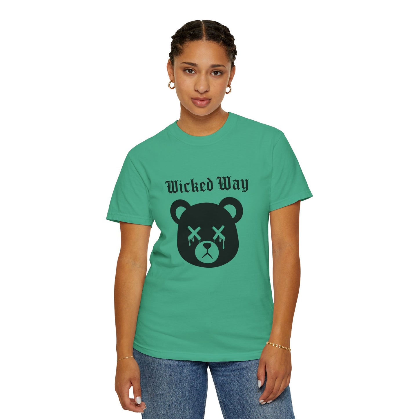 "Wicked Way" Dead Bear Head T-Shirt (Multi Color Options)