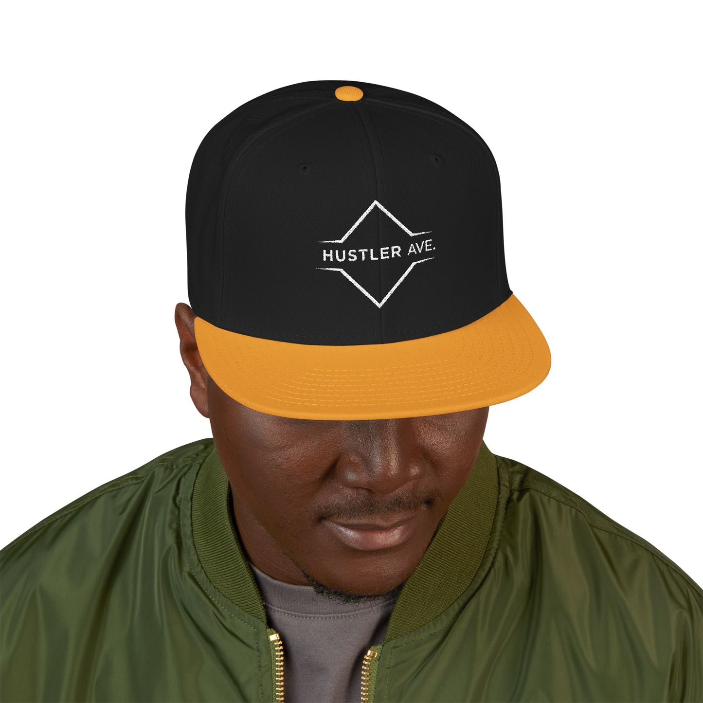 Base "Hustler Ave" Avalanche Motion Snapback (Multi Color Options)
