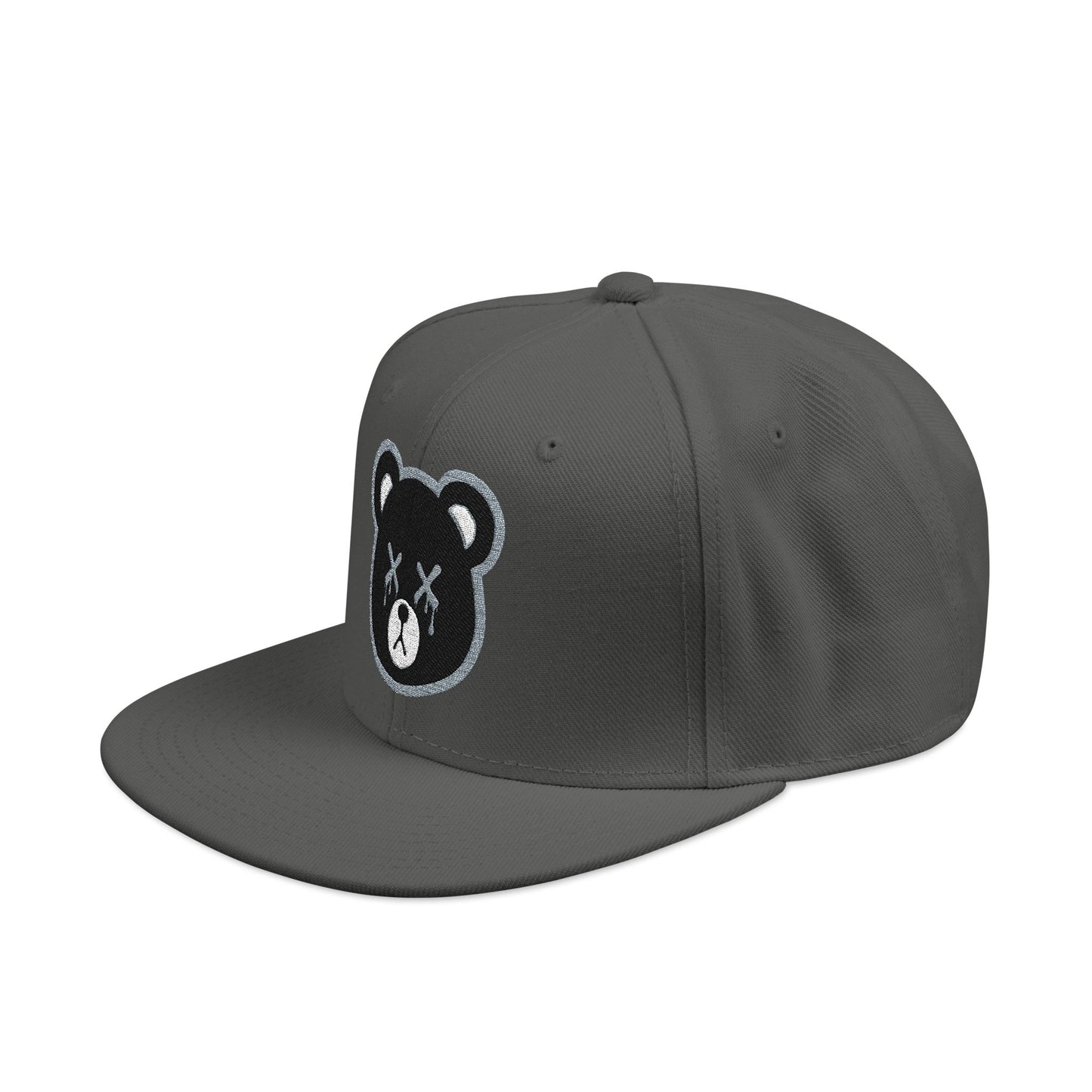 "Wicked Way" Deady Bears Grey, Black & White Logo Snapback