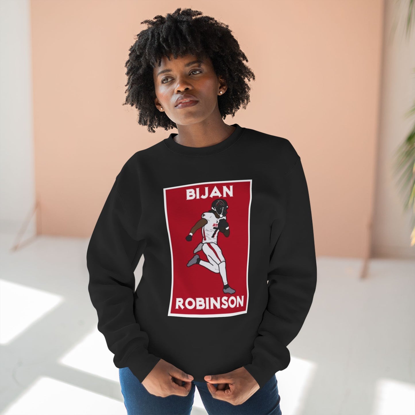 'Dirty Birds Bijan Robinson' Crewneck Sweatshirt