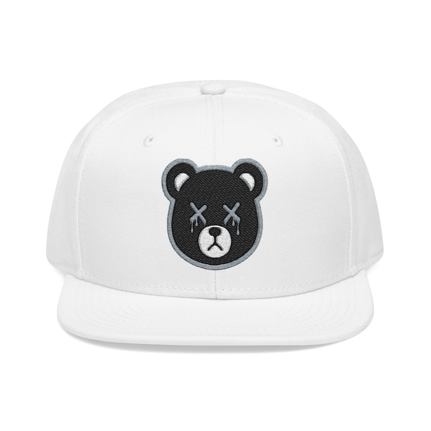 "Wicked Way" Deady Bears Grey, Black & White Logo Snapback