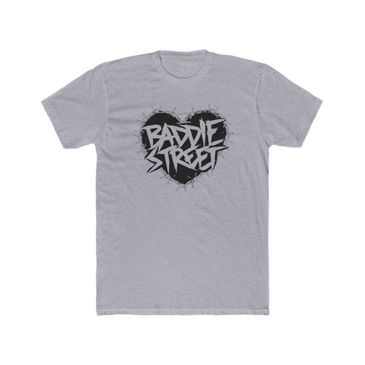 "Baddie Street" Barbed Wire Heart Logo Graphic Tee