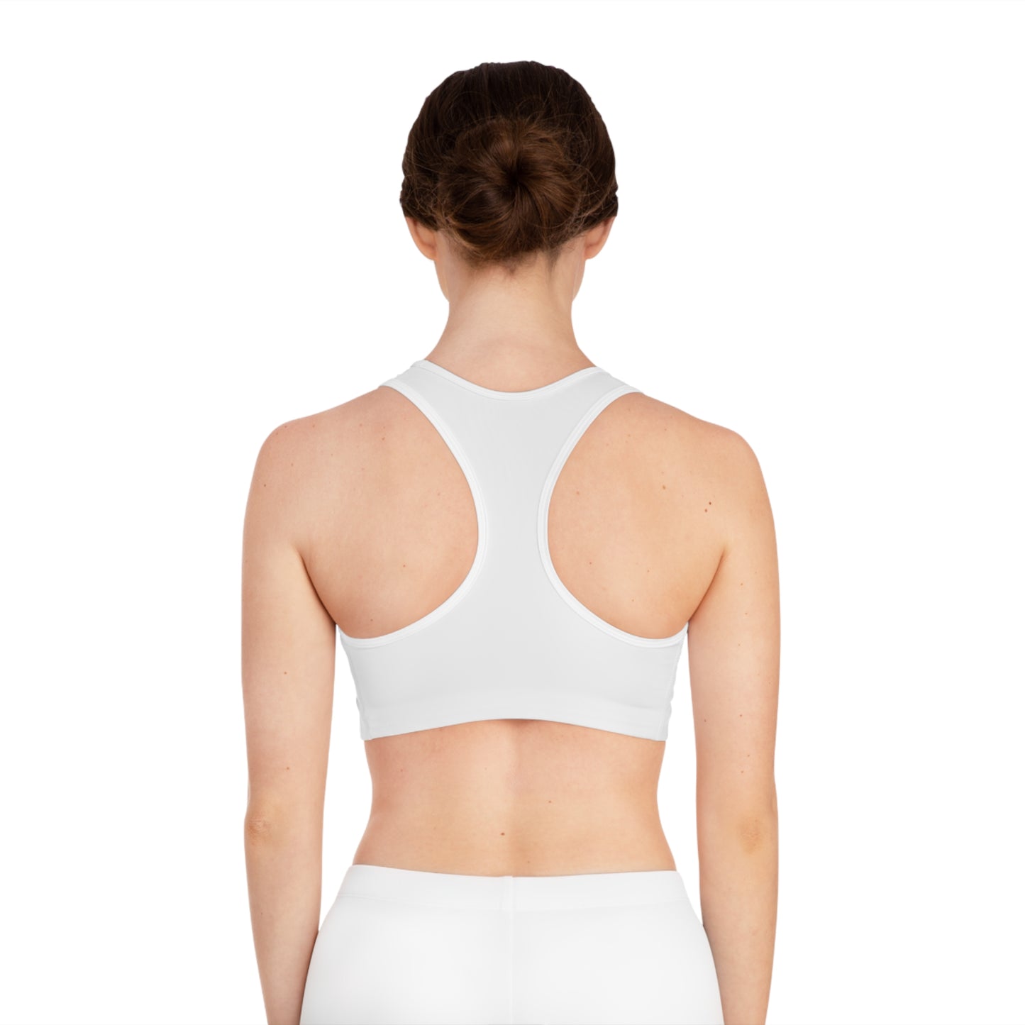 "Baddie Street" Script Heart V1 Sports Bra Active Fitness Wear