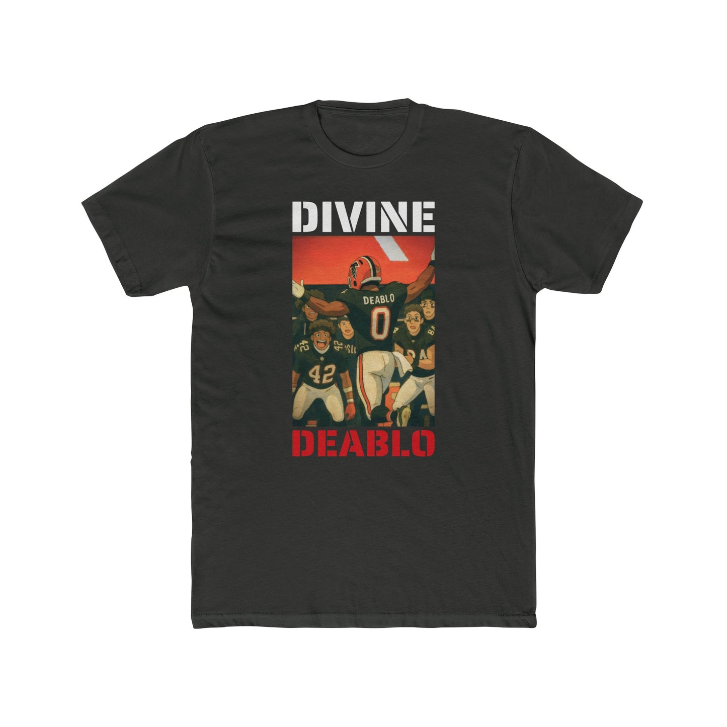 Anime Football 'Divine Deablo' Cotton Crew Tee